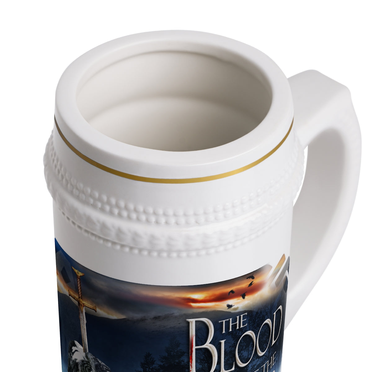 The Blood of the Bear Cover Art - Beer Stein Mug